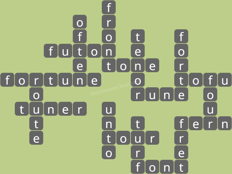 Wordscapes daily puzzle June 11 answers