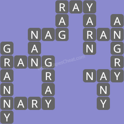 Wordscapes daily puzzle June 25 answers