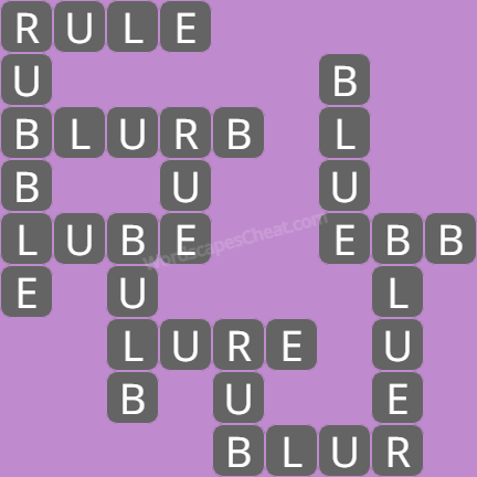 Wordscapes daily puzzle June 26 answers