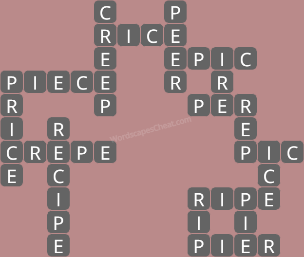 Wordscapes daily puzzle March 10 answers