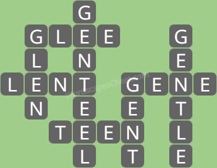 Wordscapes daily puzzle March 24 answers