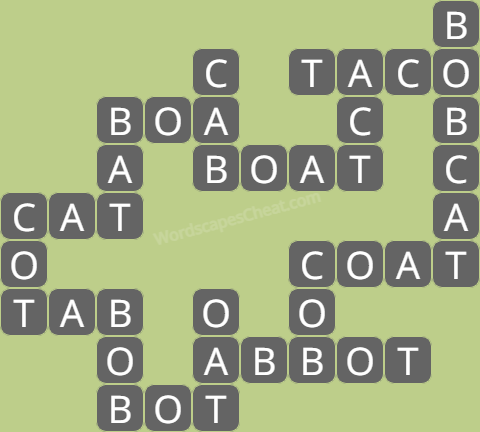 Wordscapes daily puzzle March 3 answers