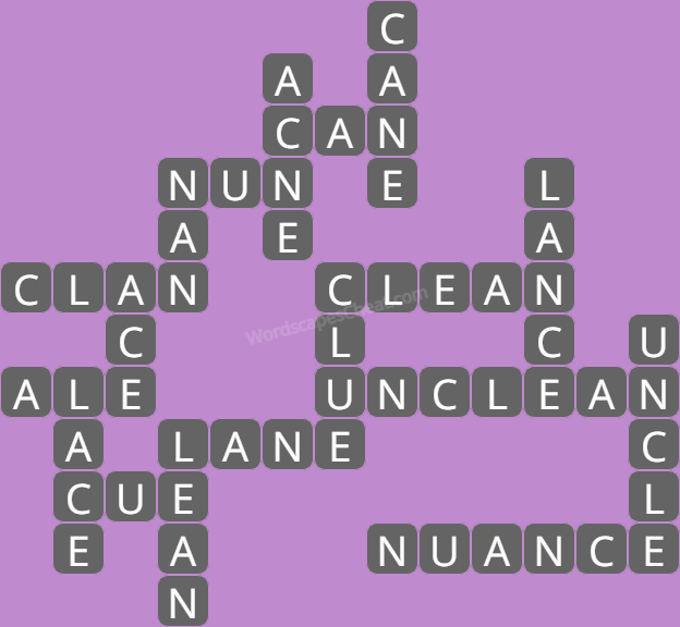 Wordscapes daily puzzle March 8 answers