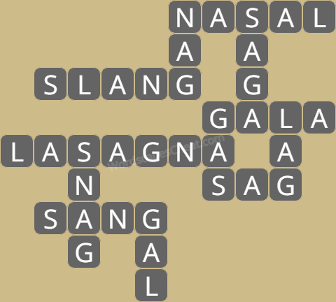 Wordscapes daily puzzle May 1 answers