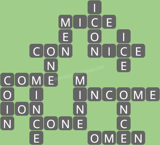 Wordscapes daily puzzle May 13 answers