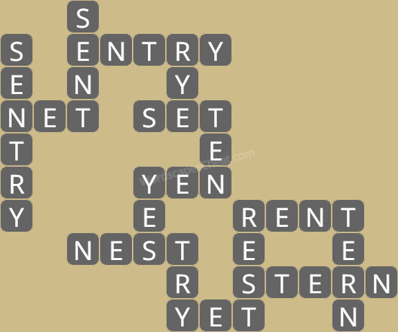 Wordscapes daily puzzle May 21 answers