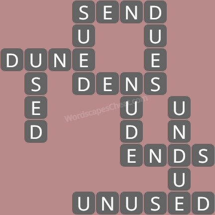 Wordscapes daily puzzle May 29 answers