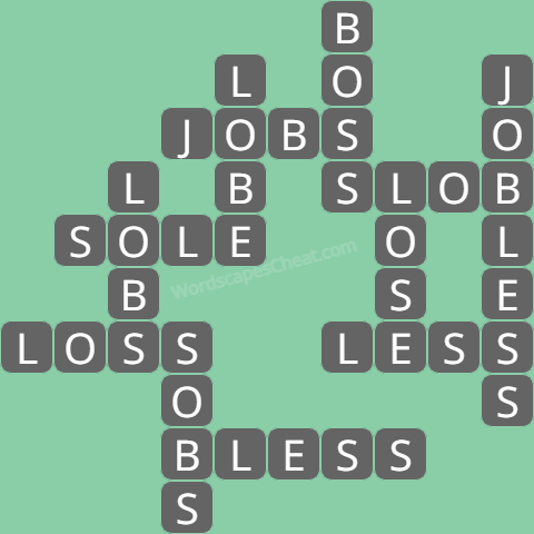 Wordscapes daily puzzle May 4 answers