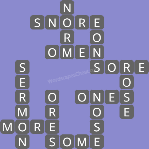 Wordscapes daily puzzle May 6 answers