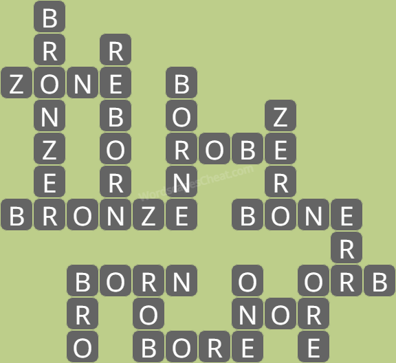 Wordscapes daily puzzle November 18 answers