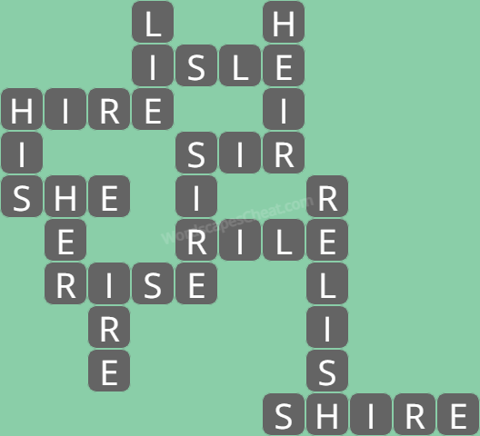 Wordscapes daily puzzle November 20 answers