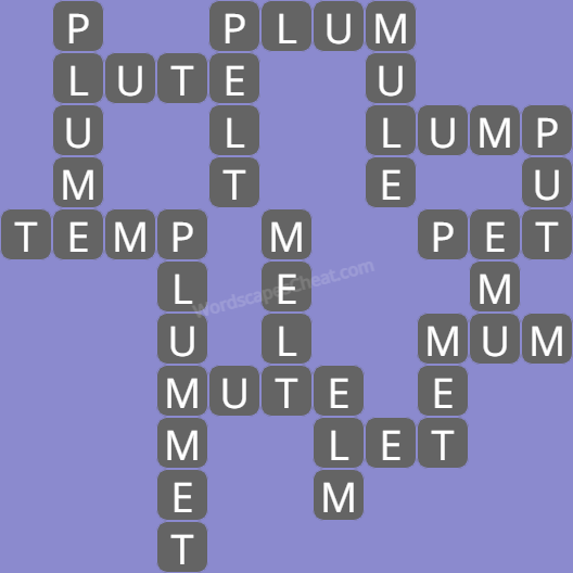Wordscapes daily puzzle November 22 answers
