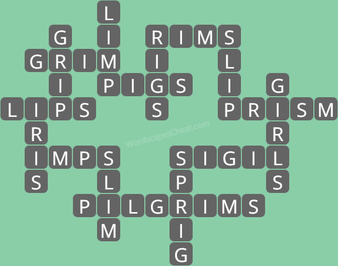 Wordscapes daily puzzle November 30 answers