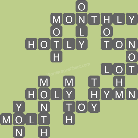 Wordscapes daily puzzle November 8 answers