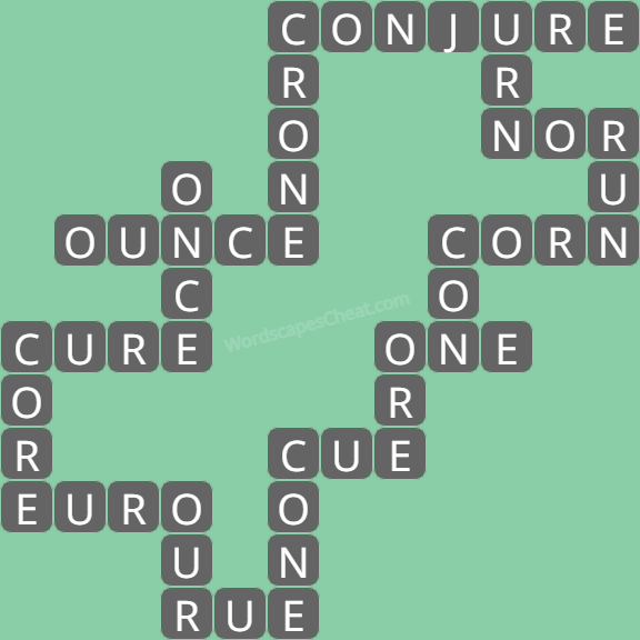 Wordscapes daily puzzle October 11 answers