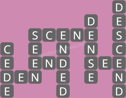 Wordscapes daily puzzle October 15 answers