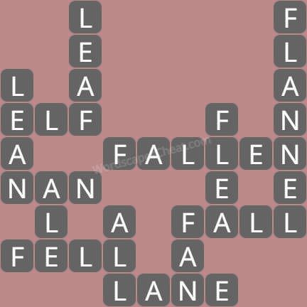 Wordscapes daily puzzle October 16 answers