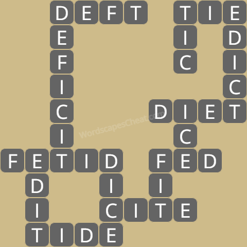 Wordscapes daily puzzle October 18 answers