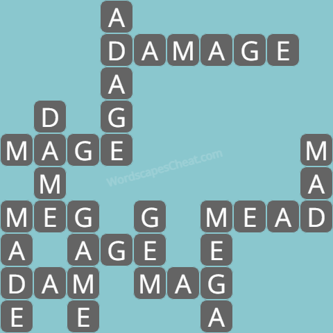 Wordscapes daily puzzle October 22 answers