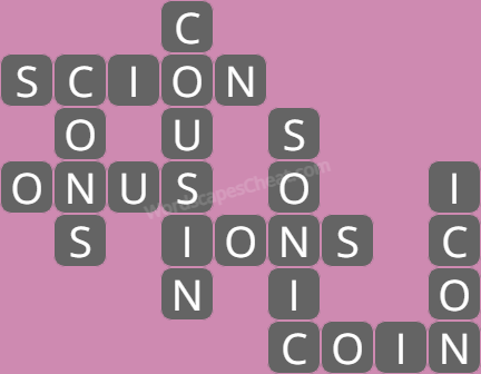 Wordscapes daily puzzle October 25 answers