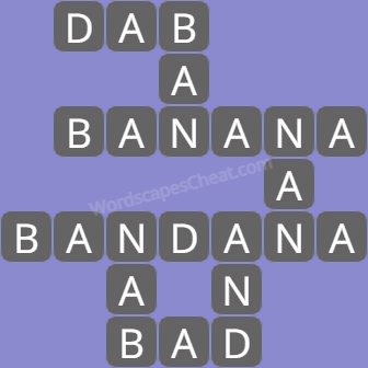 Wordscapes daily puzzle October 3 answers