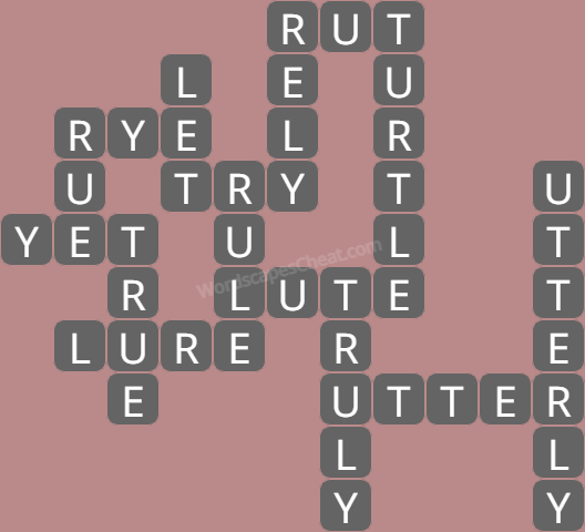 Wordscapes daily puzzle September 16 answers