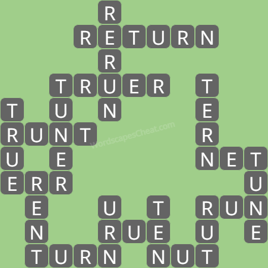Wordscapes daily puzzle September 20 answers