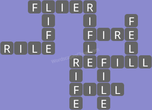 Wordscapes daily puzzle September 23 answers