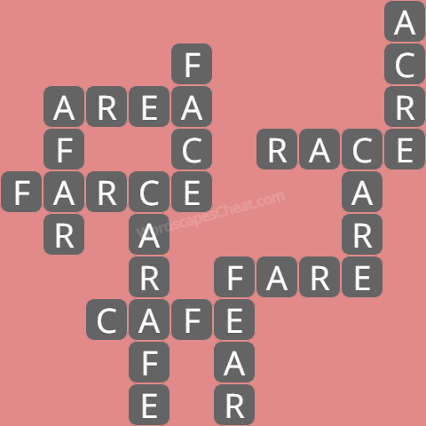 Wordscapes level 1301 answers