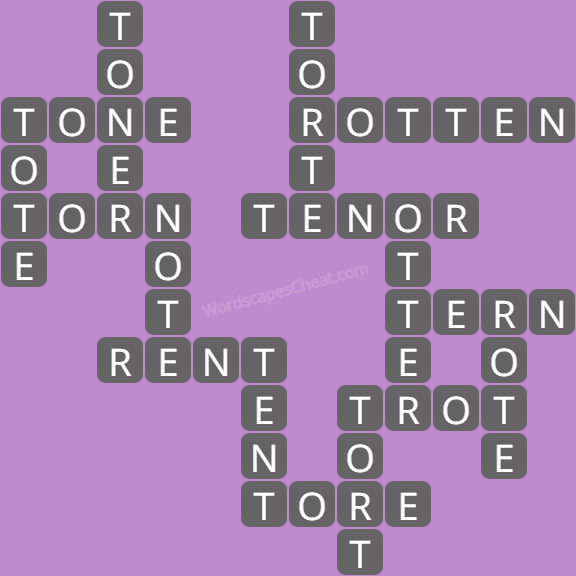 Wordscapes level 2528 answers