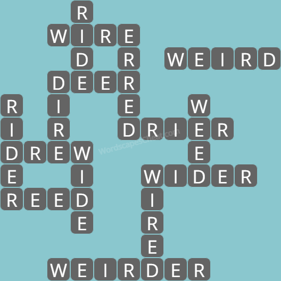 Wordscapes level 2596 answers