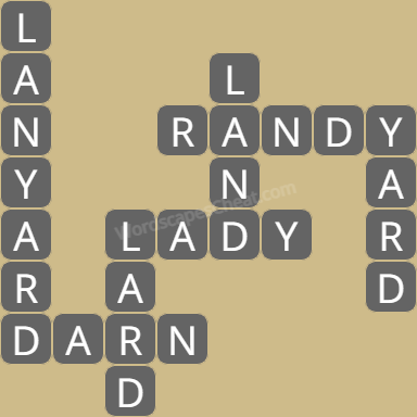 Wordscapes level 2642 answers