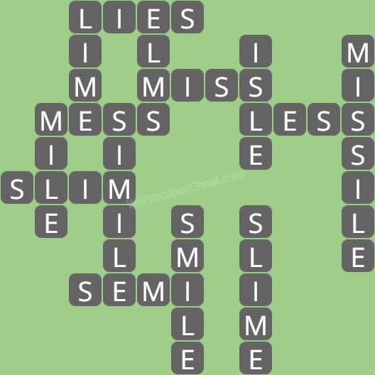 Wordscapes level 3464 answers