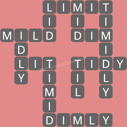 Wordscapes level 3521 answers