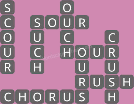 Wordscapes level 3839 answers