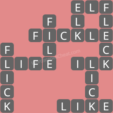 Wordscapes level 4091 answers