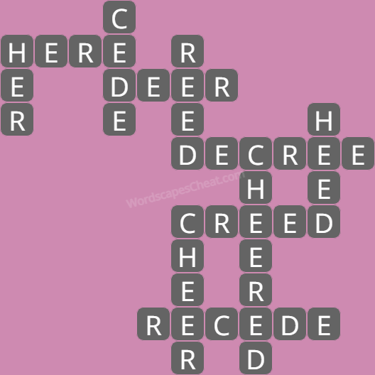 Wordscapes level 4219 answers