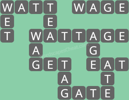 Wordscapes level 4645 answers