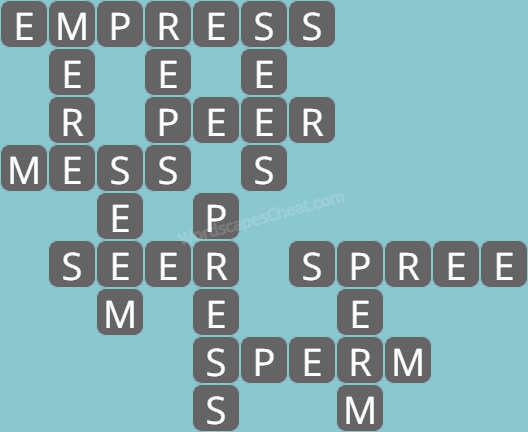 Wordscapes level 5226 answers