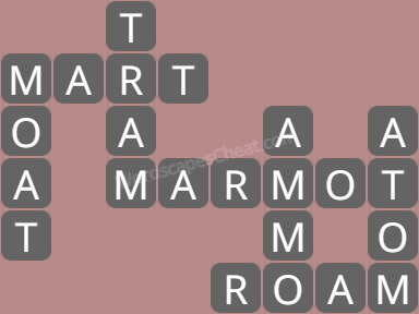 Wordscapes level 6040 answers