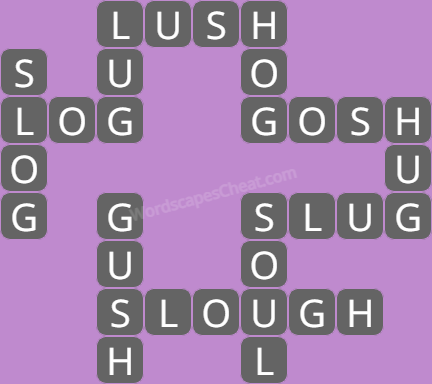 Wordscapes level 6078 answers