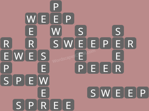 Wordscapes level 6080 answers