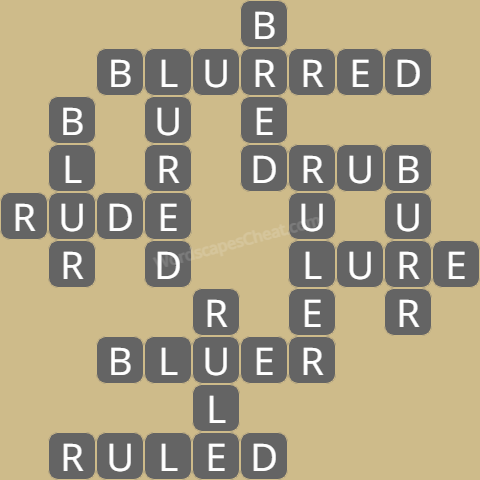 Wordscapes level 6092 answers