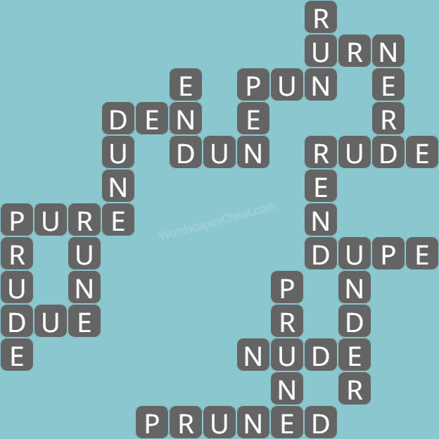 Wordscapes level 6146 answers