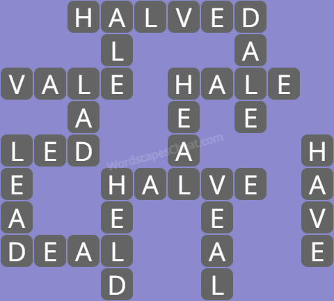 Wordscapes level 6147 answers