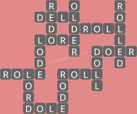 Wordscapes level 6151 answers