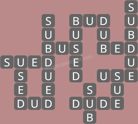 Wordscapes level 6160 answers