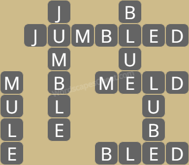 Wordscapes level 6192 answers