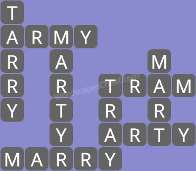 Wordscapes level 6197 answers