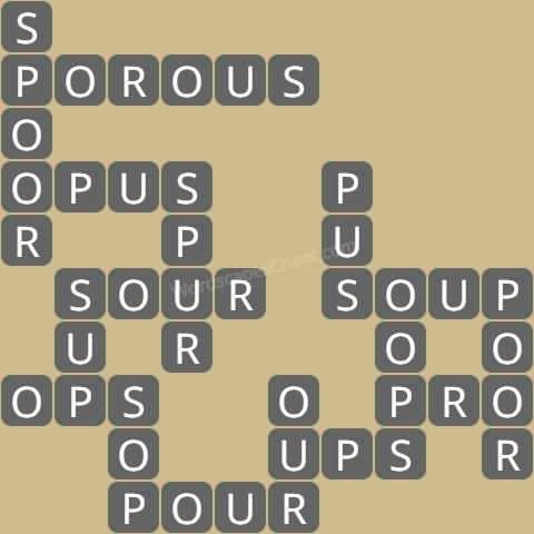 Wordscapes level 6262 answers